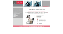 Desktop Screenshot of muenster-vertrieb.de